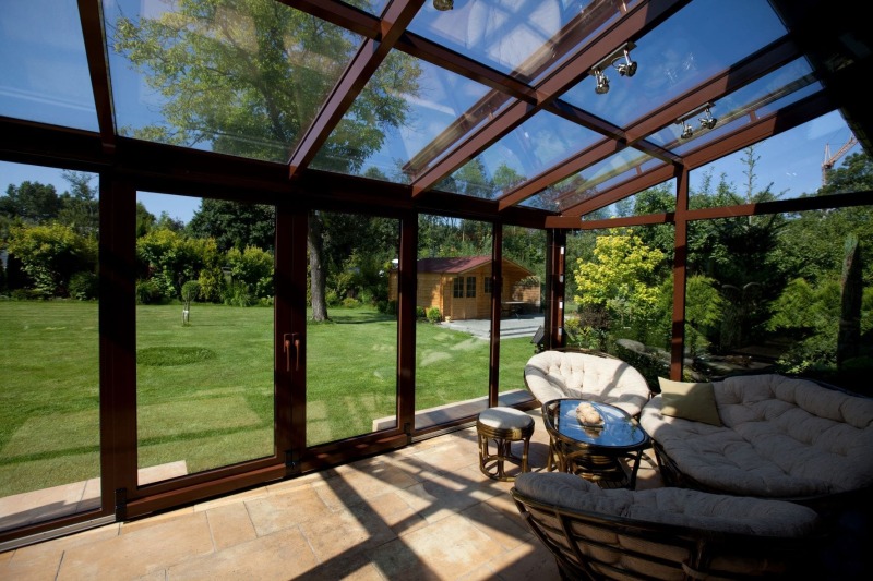 Ogród zimowy na dachu